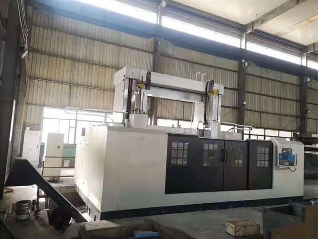 CNC VTL Machine with C axis