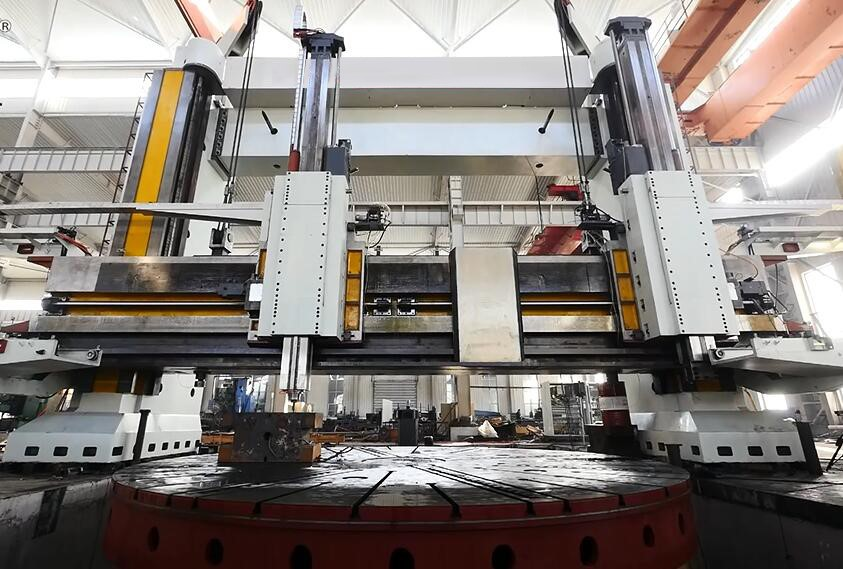 CNC Vertical Lathe In Big Parts
