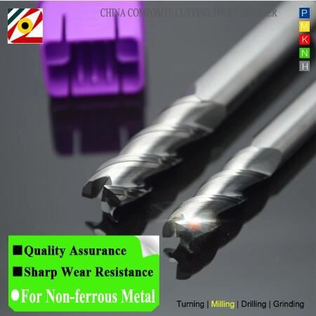 Solid Carbide End mills Aluminium Carbide Endmills