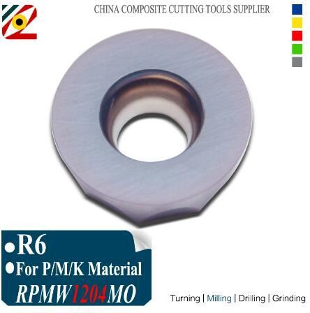RPMW1204MO EP5250 Carbide Face Mill