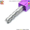 Solid Carbide End mills Aluminium Carbide Endmills