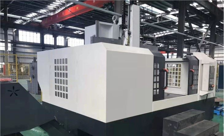 Single Column Vertical Lathe with C Axis for Turning, Milling, Boring, Tapping, Drilling