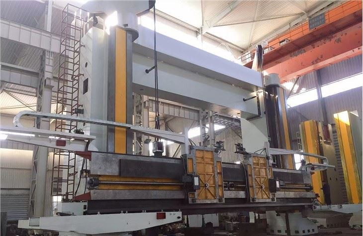 Double Column Vertical CNC Turning Lathe