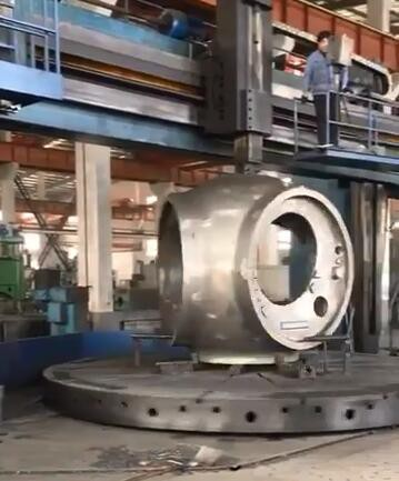 CNC Vertical Lathe Machine for Wind Parts
