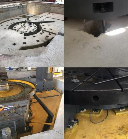 CNC Vertical Lathe with C axis for South America