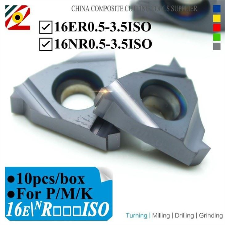 16ER 16NR Threaded Inserts