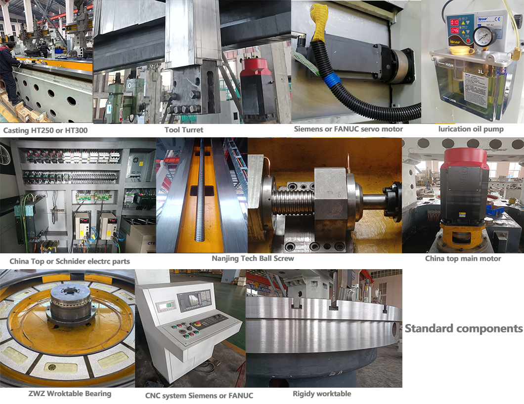 Double Column vertical Lathe-标配