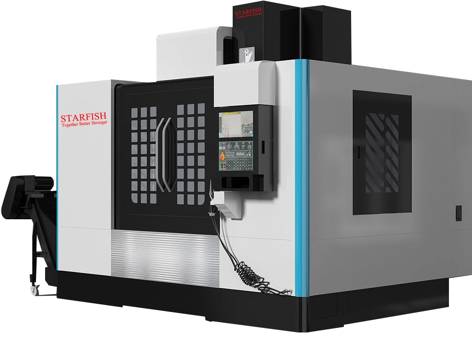 3 Axis 4 axis 5 Axis Vertical Machining Center X 1300mm Y 700mm Z 700mm