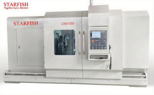 CNC Flat Bed Lathe Machine