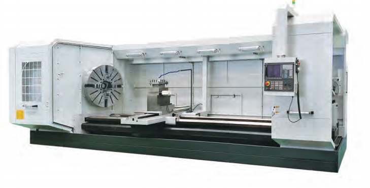 CNC Flat Bed Lathe Swing over Bed: 1250-2000mm