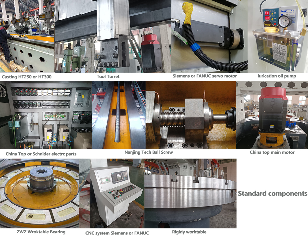 Double Column vertical Lathe-标配