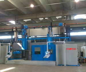 Double Column Vertical Turning Milling Lathe