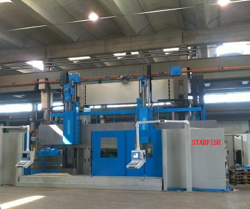 Double Column Vertical Turning Milling Lathe